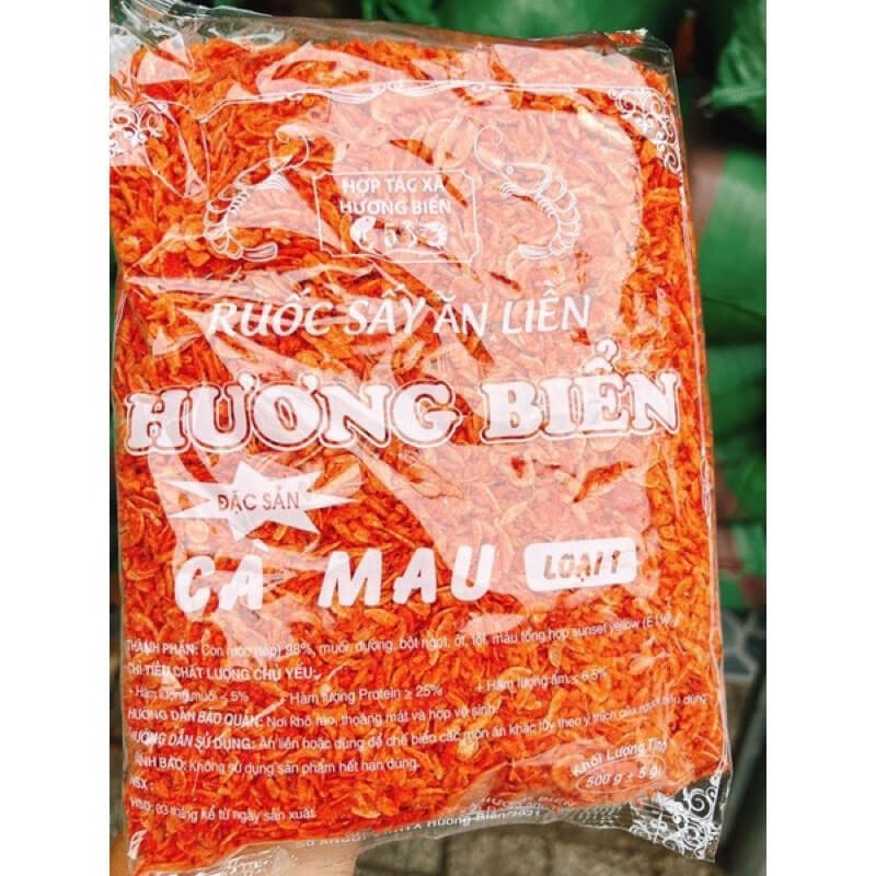 Đặc sản Ruốc sấy Hương Biển