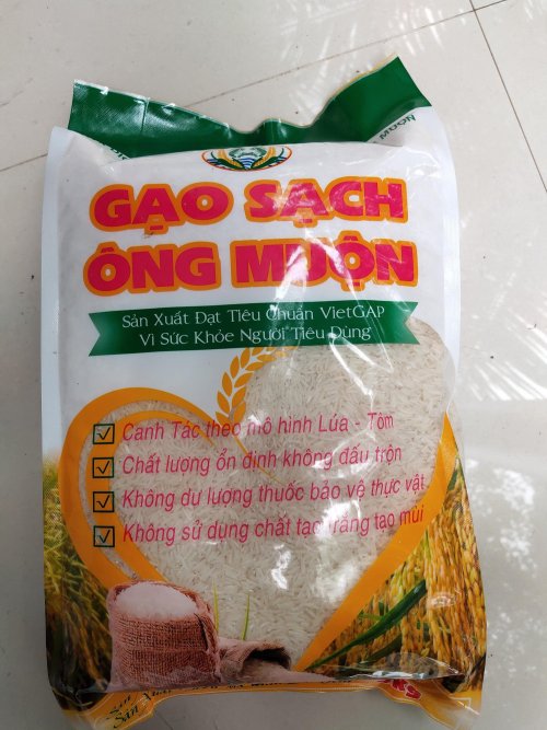 Gạo sạch Ông Muộn Cà Mau 5kg