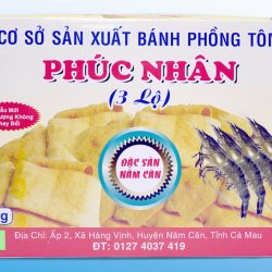 Bánh phồng chay Phúc Nhân.