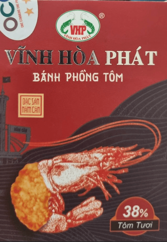 Giới thiệu về bánh phồng tôm của Vĩnh Hoà Phát